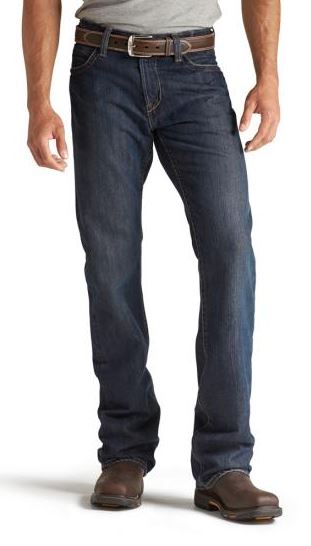 Ariat Flame-Resistant M4 Low Rise Boot Cut Style 10012555 Mens Jeans from Ariat
