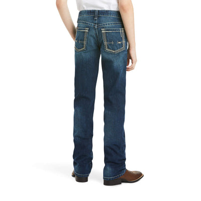 Ariat B5 Slim Boundary Stackable Straight Leg Jean Style 10018338 Boys Jeans from Ariat