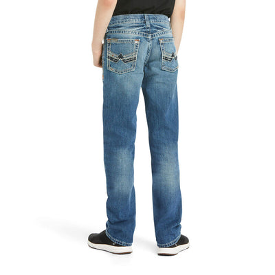 Ariat B5 Slim Charger Stackable Straight Leg Jean Style 10018347 Boys Jeans from Ariat