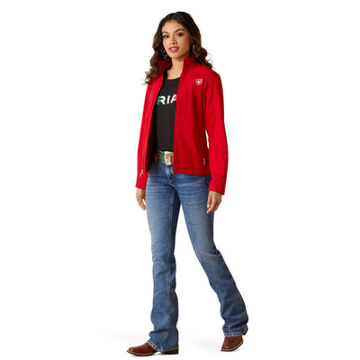Ariat Ladies Classic Team Softshell MEXICO Jacket Style 10033526 Ladies Outerwear from Ariat