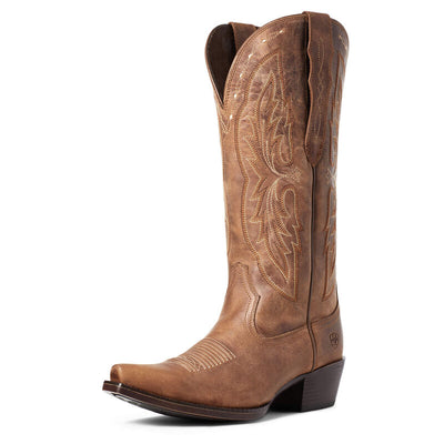 Ariat Heritage X Toe Elastic Wide Calf Western Boot Style 10036047 Ladies Boots from Ariat