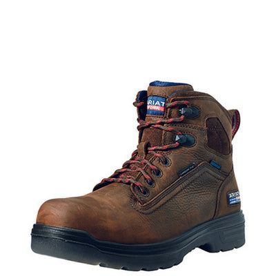 Ariat Turbo 6" USA Assembled Waterproof Carbon Toe Work Boot Style 10036739 Mens Workboots from Ariat