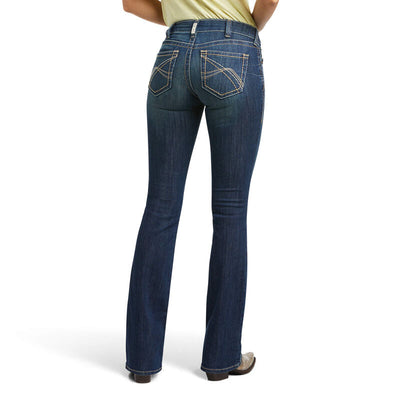 Ariat R.E.A.L. Mid Rise Corinne Boot Cut Jean Style 10039610 Ladies Jeans from Ariat