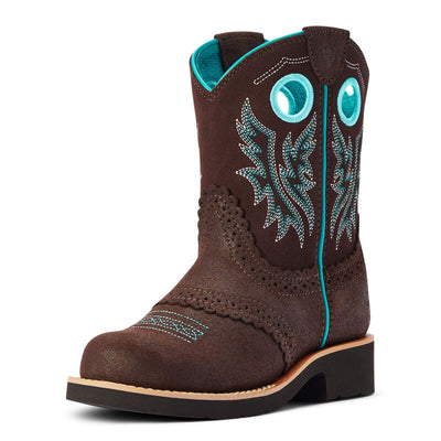 Ariat Fatbaby Cowgirl Western Boot Style 10042537 Girls Boots from Ariat