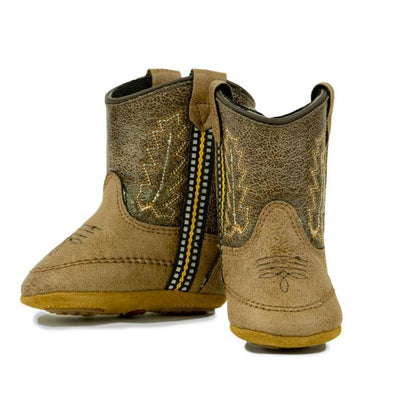 Jama Old West Infant Boots Style 10102TAN Boys Boots from Old West/Jama Boots