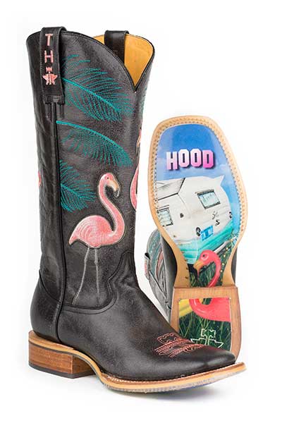Tin Haul Womens Flamingo Western Boots Style 14-021-0007-1214 Ladies Boots from Tin Haul