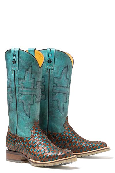 Tin Haul Womens Gitchu a Good One Barrel Racer Sole Style 14-021-0005-1452 Ladies Boots from Tin Haul
