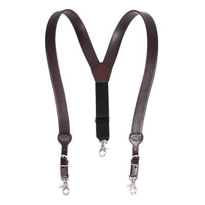 MF Western Nocona Suspenders Brown Style N85124-02 MENS ACCESSORIES from MF Western