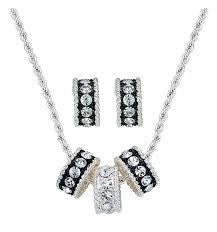 Montana Silversmith Crystal Shine Jewelry Set Style JS1032 ladies Jewelry from Montana Silversmith