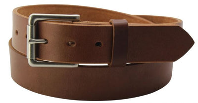 Gingerich Belts Caramel Tan Smooth Edge Style 200-34 MENS ACCESSORIES from Gingerich