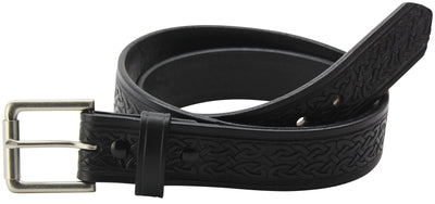 Gingerich Black or Brown Mens Belt Style 0203-04 MENS ACCESSORIES from Gingerich