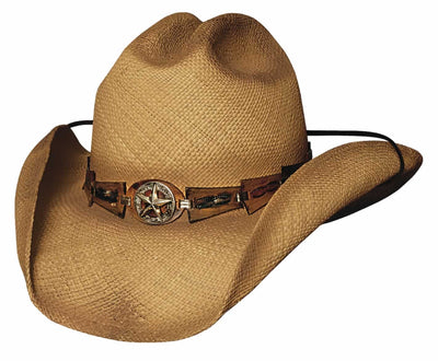 Bullhide Hats Star Central Brown Cowboy/girl Hat Style 2208 Mens Hats from Monte Carlo/Bullhide Hats