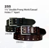 Gingerich Double Prong Belt Style 255 MENS ACCESSORIES from Gingerich