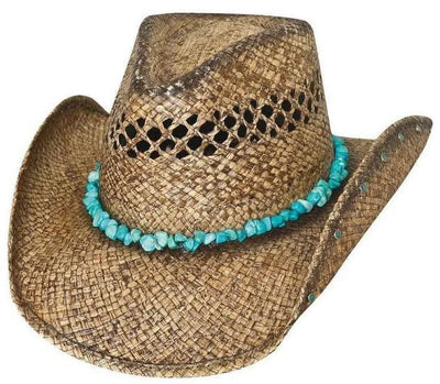 Bullhide Hats Year of Summer Medium Natural Cowboy Hat Style 2795 Ladies Hats from Monte Carlo/Bullhide Hats