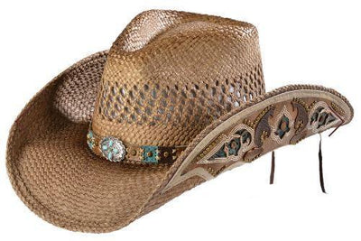 Bullhide From the Heart Straw Cowgirl Hat Style 2836 Ladies Hats from Monte Carlo/Bullhide Hats