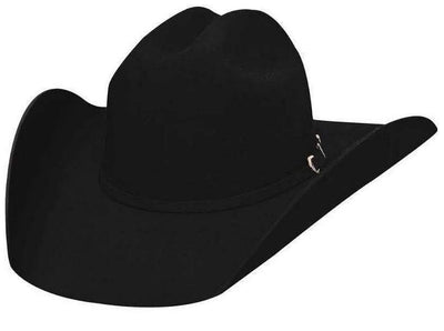Bullhide Hats Appaloosa 2x Black Cowboy Hat Style 3000Bl Mens Hats from Monte Carlo/Bullhide Hats