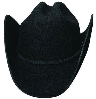 Bullhide 6X Black Cowboy Hat EL Canijo Style 3000TBL Mens Hats from Monte Carlo/Bullhide Hats