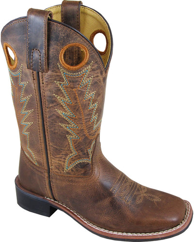 Smoky Mountain Youth BoysJesse Western Square Toe Boots Style 3668Y Boys Boots from Smoky Mountain Boots