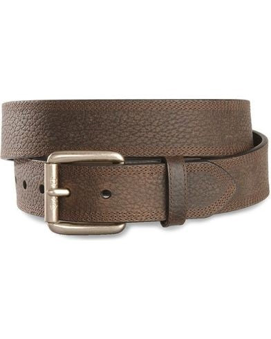 MF Western Ariat Men's Triple Stitched Leather Work Belt Style A10004630 MENS ACCESSORIES from MF Western