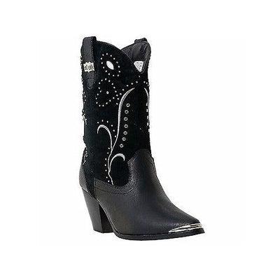 Dingo Womens Ava Western Boot Black Style DI587 Ladies Boots from Dingo