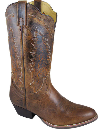 Smoky Mountain Womens Amelia Cowgirl Round Toe Boots Style 6476 Ladies Boots from Smoky Mountain Boots