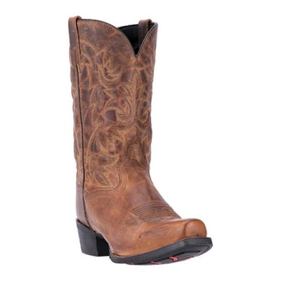 Laredo Mens Bryce Tan Distressed Boots Style 68442 Mens Boots from Laredo