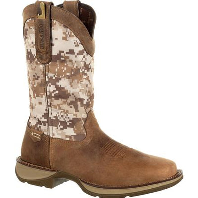 DURANGO REBEL DESERT CAMO PULL-ON WESTERN BOOT STYLE DDB0166 Mens Boots from Durango