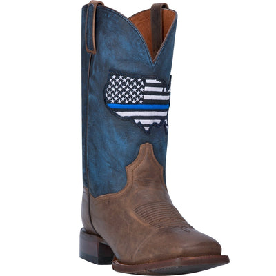 DAN POST THIN BLUE LINE LEATHER BOOT STYLE DP4515 Mens Boots from Dan Post