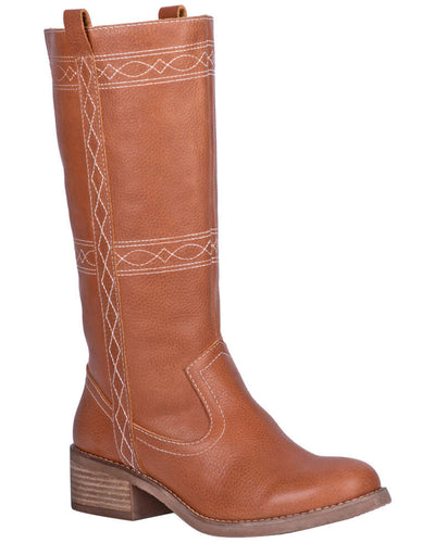 Dingo Women's Longhorn Western Round Toe Boots Style DI130 Ladies Boots from Dingo