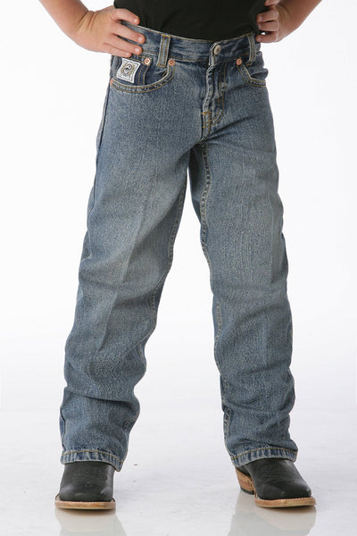 Cinch Little Boys Light Wash Regular White Label Jeans Style MB12842001 Boys Jeans from Cinch