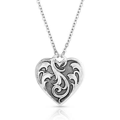 MONTANA SILVERSMITH ACE OF HEARTS NECKLACE STYLE NC4880 ladies Jewelry from Montana Silversmith