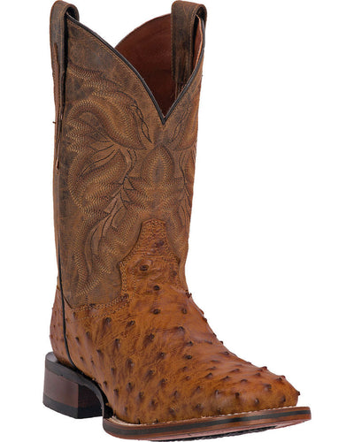 Dan Post Alamosa Men's Ostrich Exotic Western Boots Style DP3876 Mens Boots from Dan Post