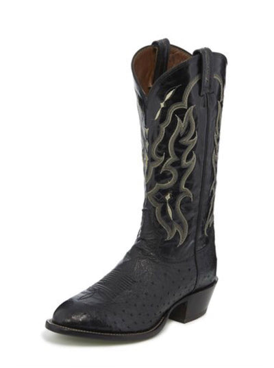 Tony Lama Mens Smooth Ostrich Exotic Boots Style CT871 Mens Boots from Tony Lama