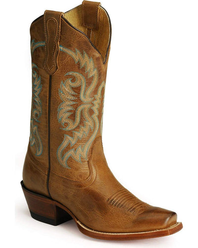Nocona Ladies Vargas Old West Tan Fashion Western Boots Style NL5009 Ladies Boots from Nocona