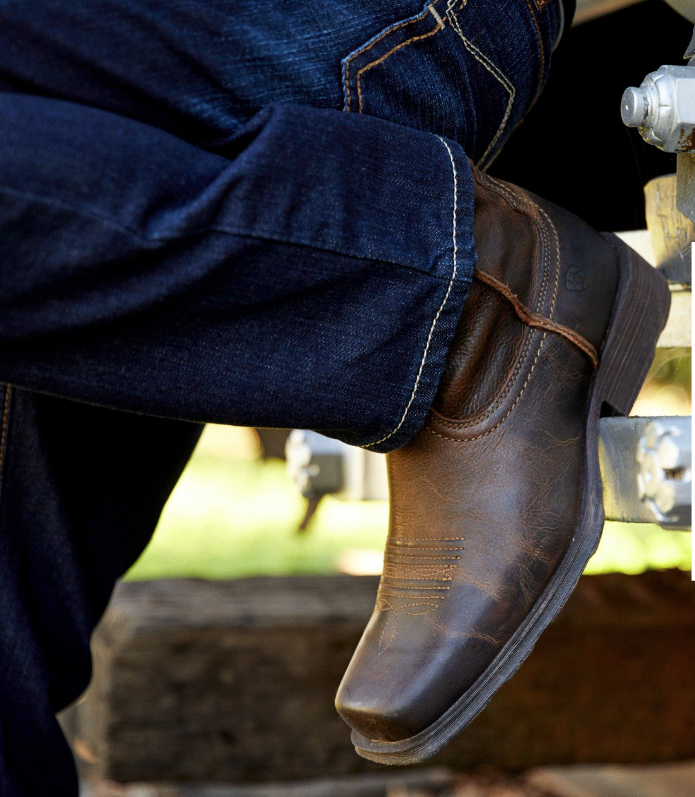 Mens Square toe Boots | Hayloft Western Wear