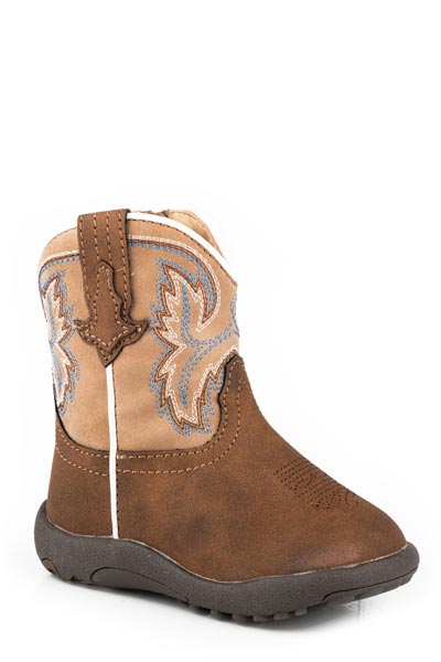 Roper Cowbabies Eastwood Style 09-016-1900-3368 Girls Boots from Roper