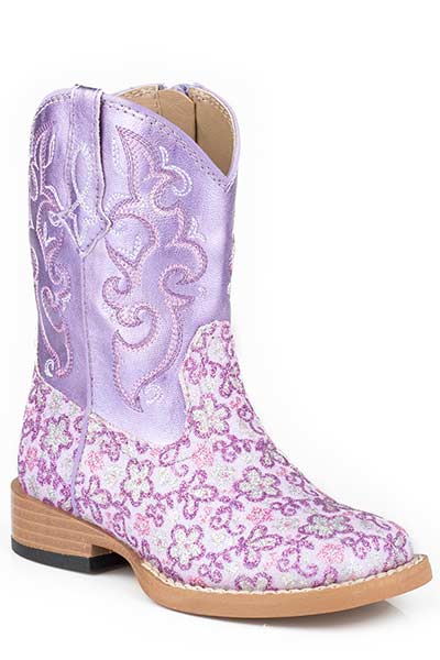 Roper Toddler Lavender Boots Style 09-017-1901-1520 Girls Boots from Roper