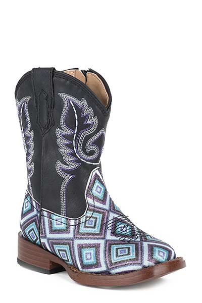 Roper Toddler Glitter Diamonds Boots Style 09-017-1901-1523- Premium Girls Boots from Roper Shop now at HAYLOFT WESTERN WEARfor Cowboy Boots, Cowboy Hats and Western Apparel