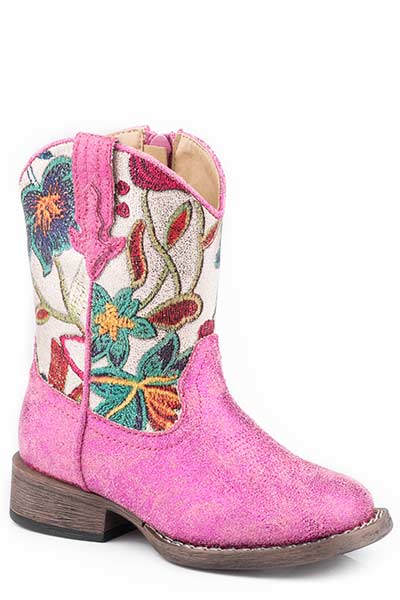 Roper Girls Lily Cowboy Boots 09-017-1903-2120 Girls Boots from Roper