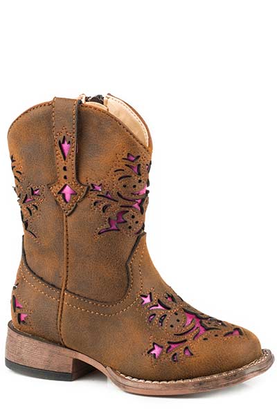 Roper Girls Lola Cowboy Boots 09-017-1903-2133 Girls Boots from Roper