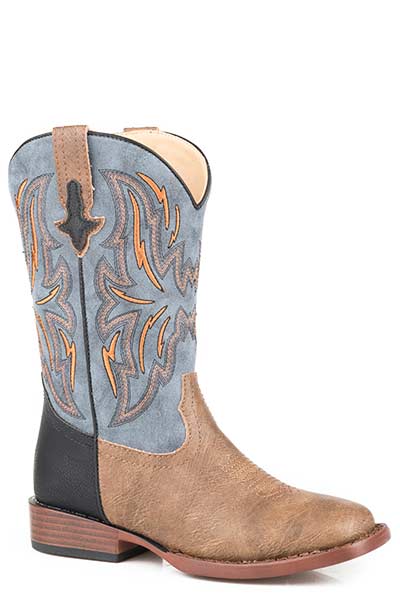 Roper Boys Square Toe Dalton Boots Style 09-018-1900-2805- Premium Boys Boots from Roper Shop now at HAYLOFT WESTERN WEARfor Cowboy Boots, Cowboy Hats and Western Apparel