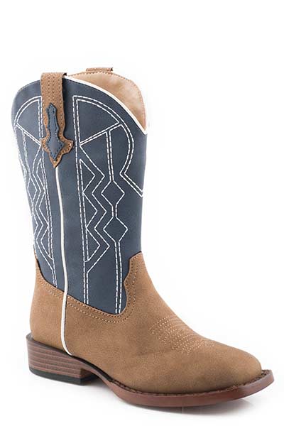 Roper Boys Square Toe Cassidy Boots Style 09-018-1900-2989 Boys Boots from Roper
