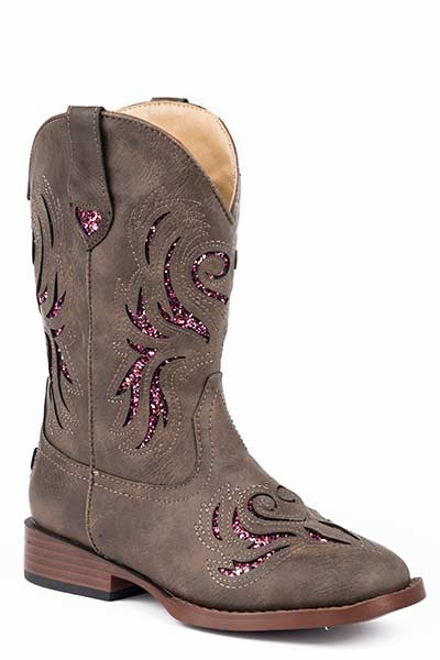 Roper Kids Glitter Breeze Shaft Style 09-018-1901-2015- Premium Girls Boots from Roper Shop now at HAYLOFT WESTERN WEARfor Cowboy Boots, Cowboy Hats and Western Apparel