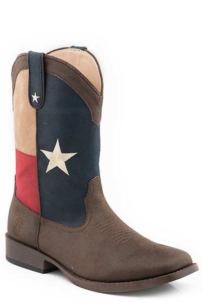 Roper Boys Lone Star Boots Style 09-018-1902-3015 Boys Boots from Roper