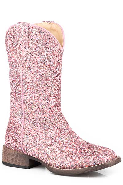 Roper Childrens Glitter Galore Boots Style 09-018-1903-2814 Girls Boots from Roper