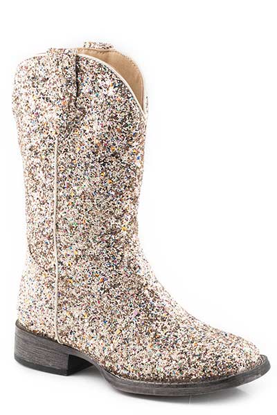 Roper Childrens Glitter Galore Boots Style 09-018-1903-2994 Girls Boots from Roper