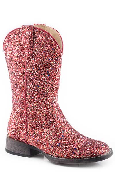 Roper Childrens Glitter Galore Boots Style 09-018-1903-2995 Girls Boots from Roper