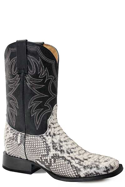 Peyton Python's ROPER MENS PEYTON PYTHON SQUARE TOE BOOTS STYLE 09-020-6500-8172
