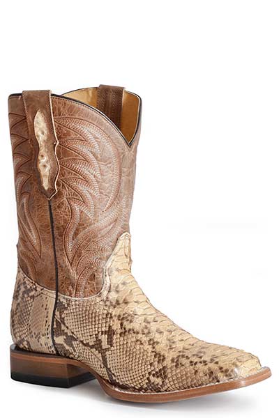 Peyton Python's ROPER MENS PEYTON PYTHON SQUARE TOE BOOTS STYLE 09-020-6510-8211