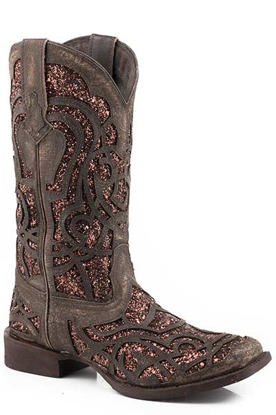 Roper Bronze Glitter Ladies Boots Style 09-021-0914-2911  from Roper